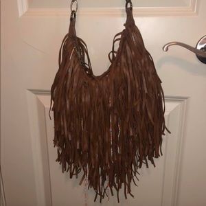 Steve Madden Fringe Crossbody